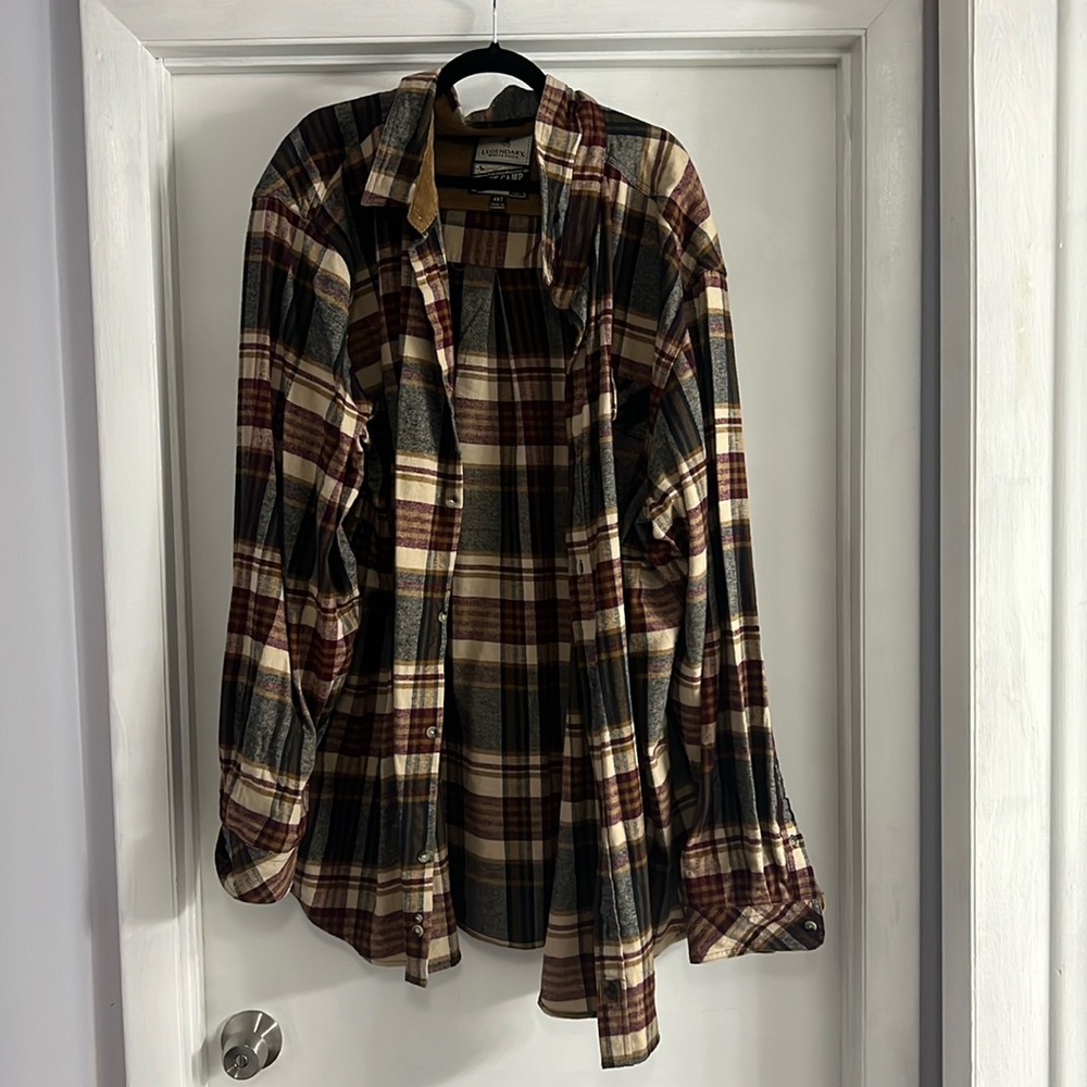 Men’s 4XLT flannel